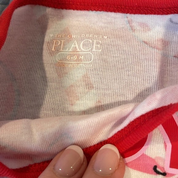 Candy cane crew pajamas 6-9m - Picture 4 of 4